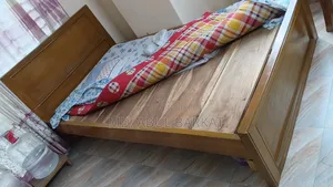 4ft by 7ft Solid Wood Bed
