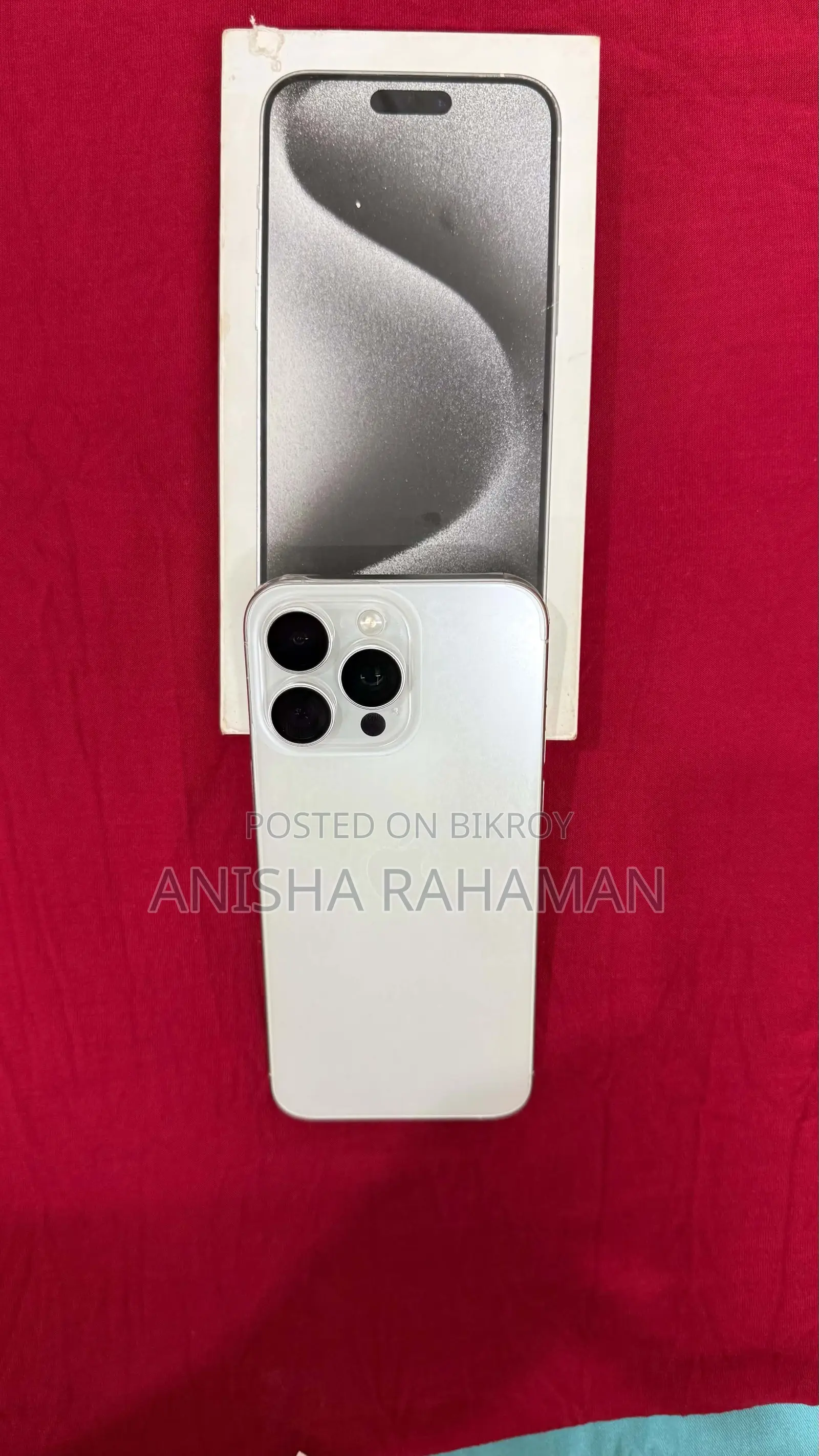 Apple iPhone 15 Pro Max 512 GB White