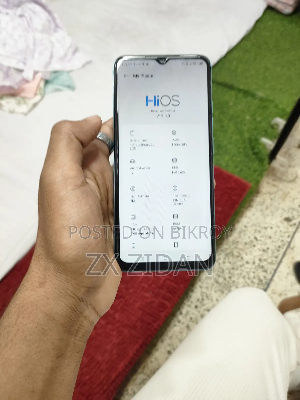 Tecno Spark Go 2023 64 GB Green