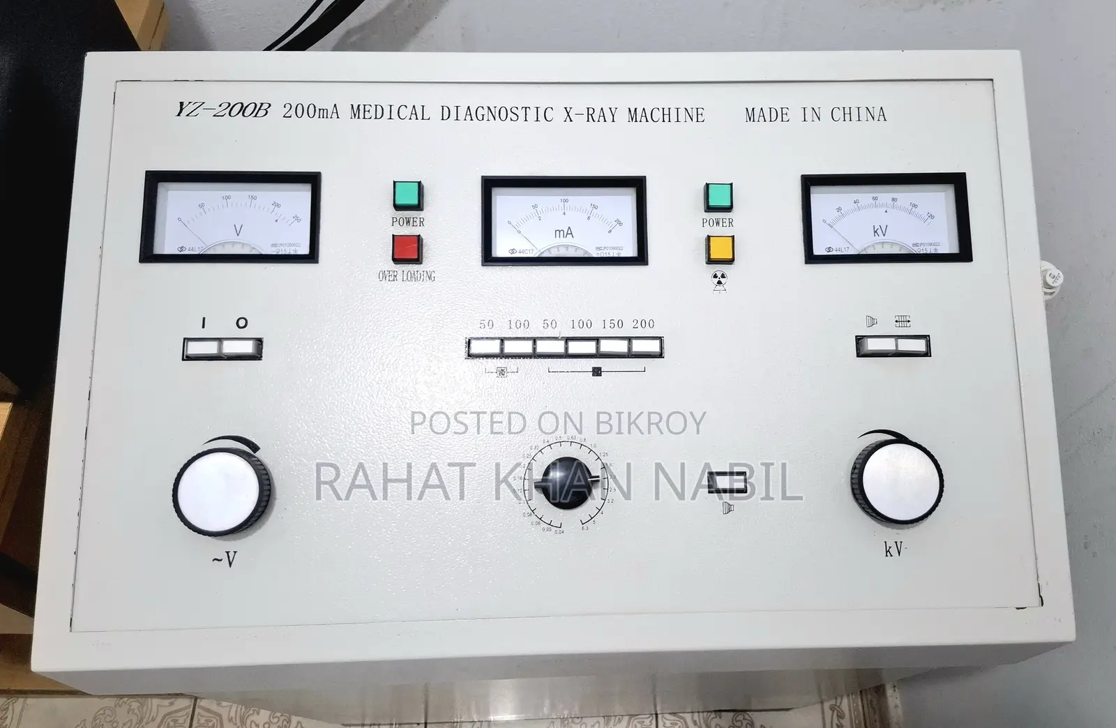 200 Ma Digital X-Ray Setup and CR Machine Sale Post