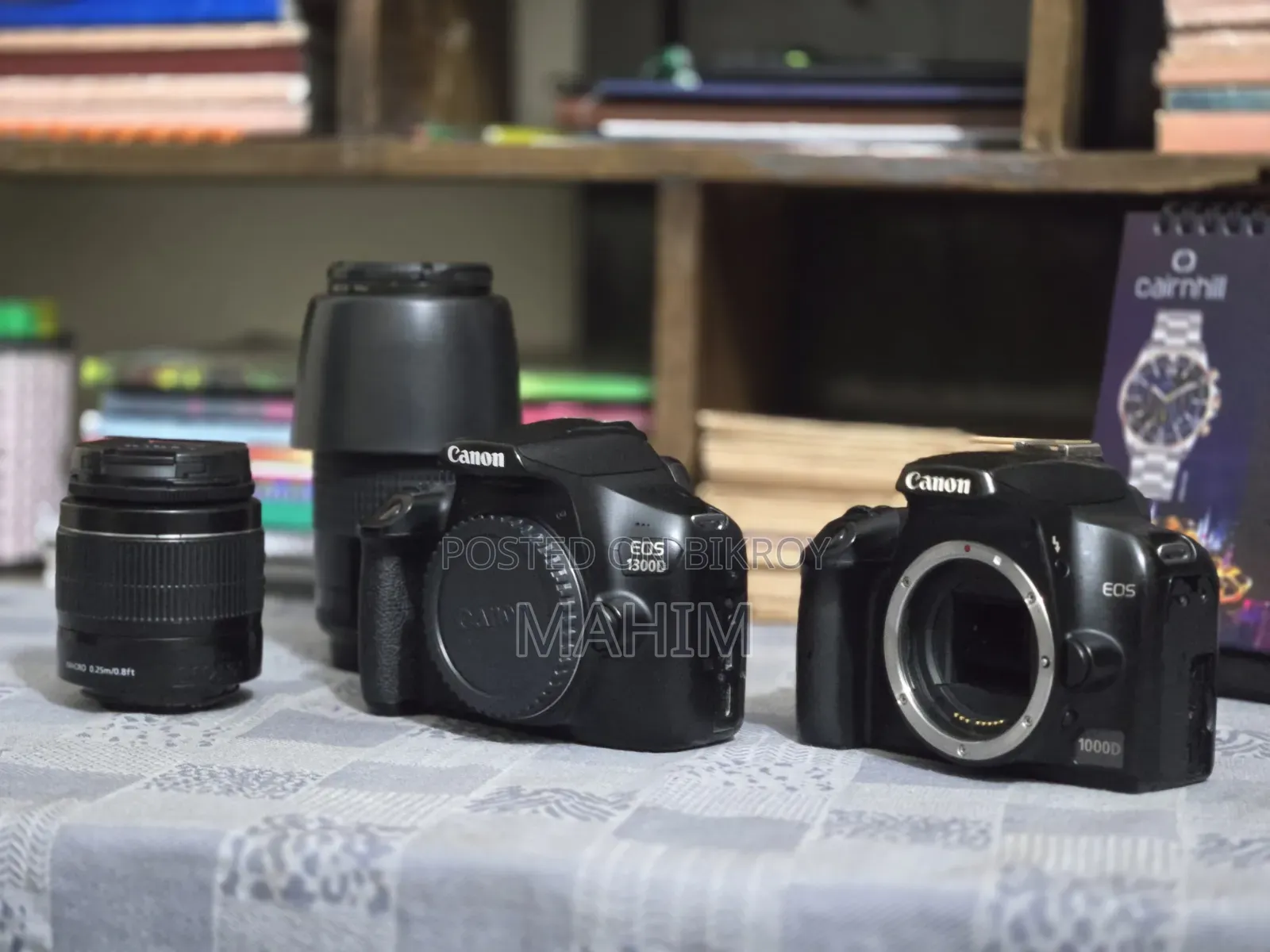 Canon 1300d and 1000d Together
