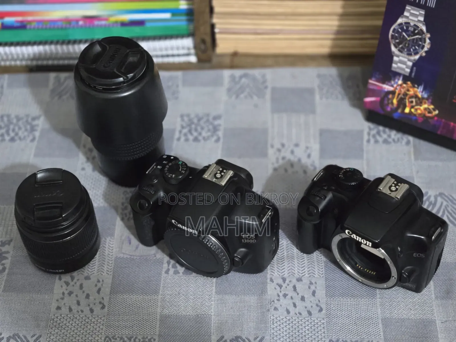 Canon 1300d and 1000d Together