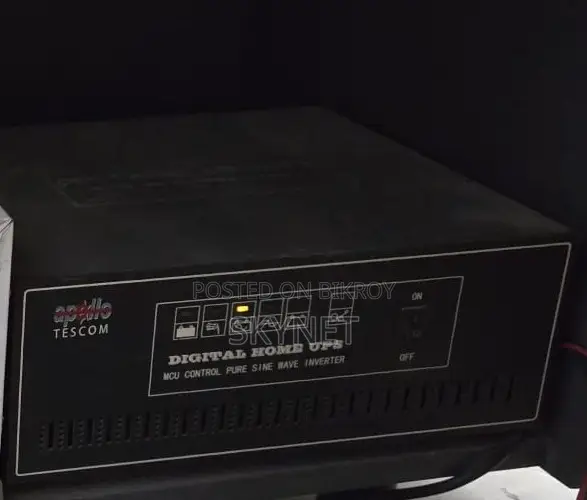 600va Sinwave Inverter Ips/Ups 80ah Hamko Battery