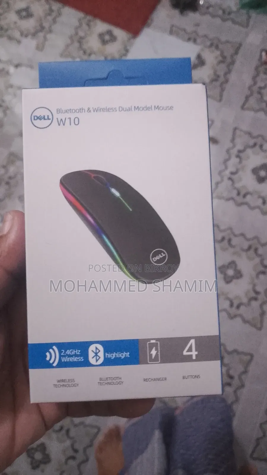 W10 Wireless Plus Bluetooth Mouse