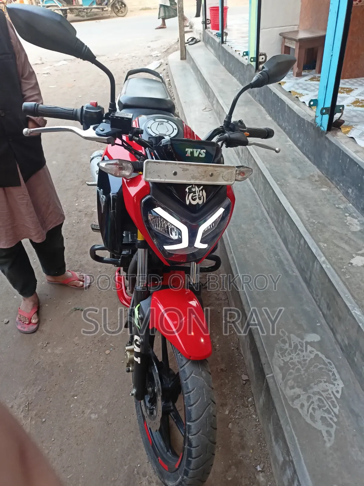 TVS Raider 125 2023 Red