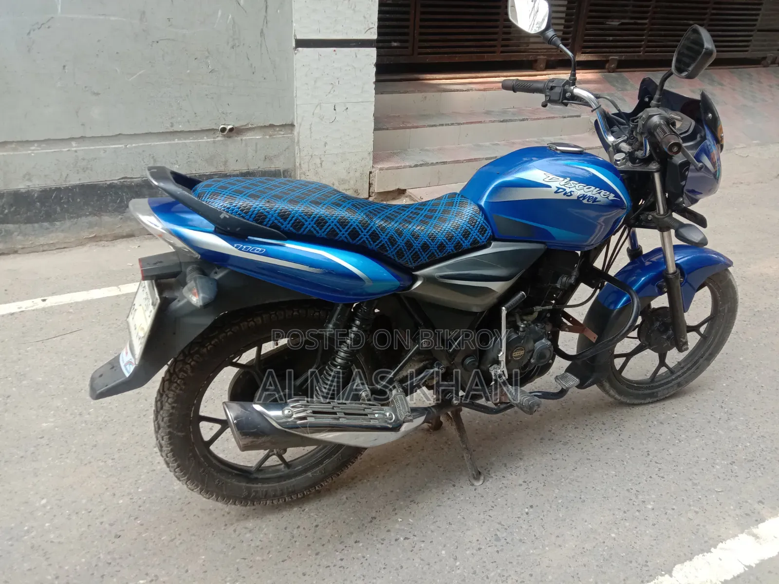 Bajaj Discover 110 2019 Blue