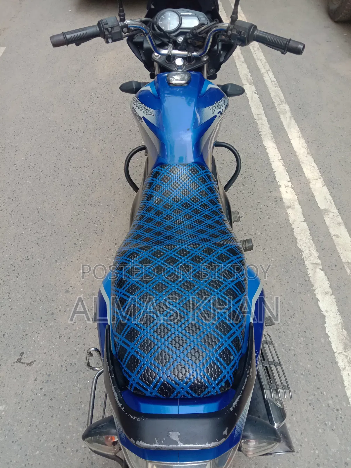 Bajaj Discover 110 2019 Blue