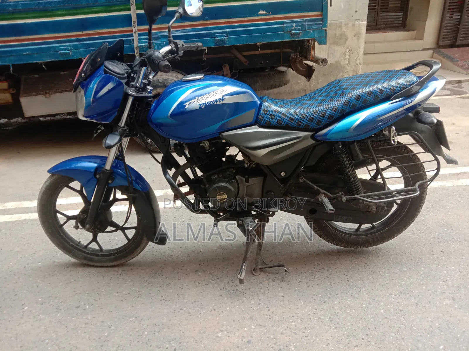 Bajaj Discover 110 2019 Blue