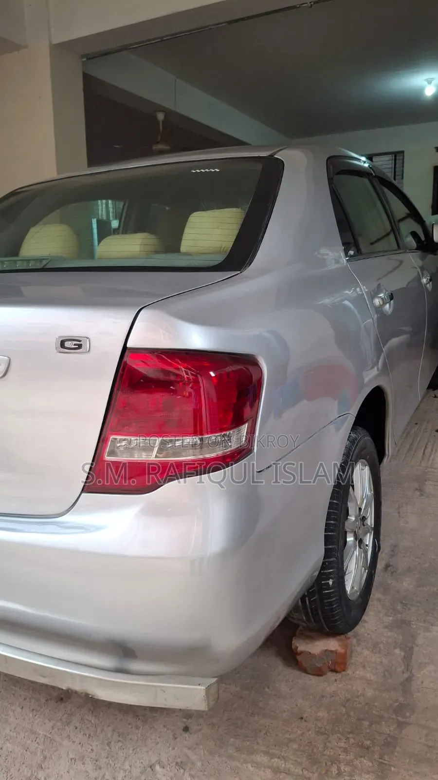 Toyota Axio 1.5 G 2WD 2010 Silver