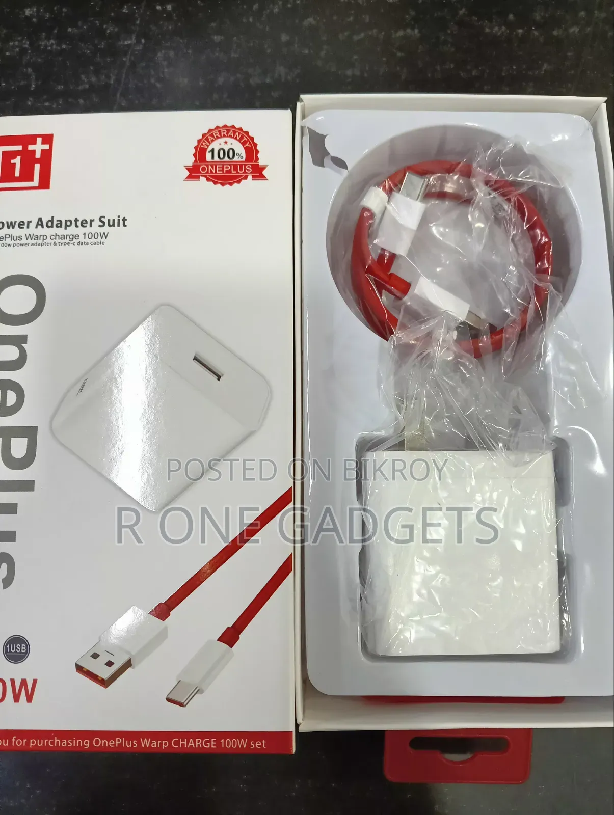 One Plus 100 Watt Charger