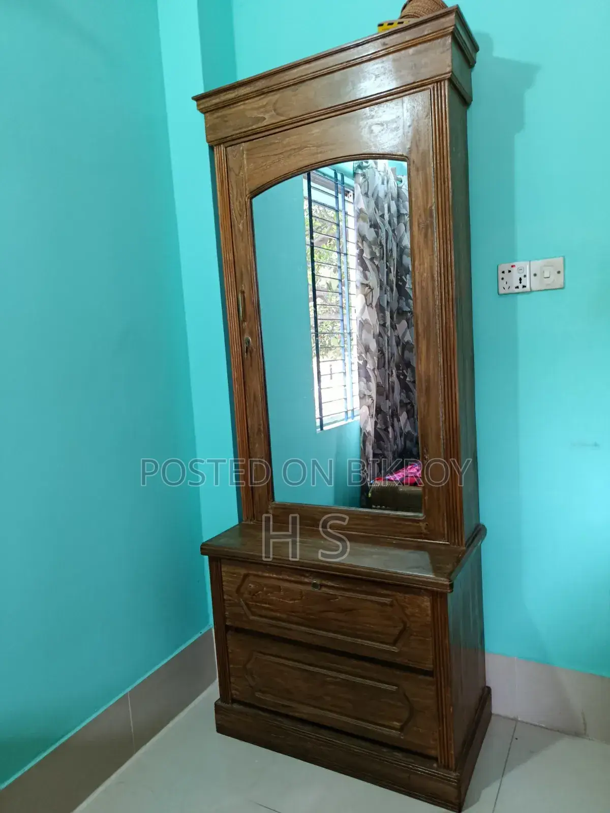 Original Teak Wood Dressing Table