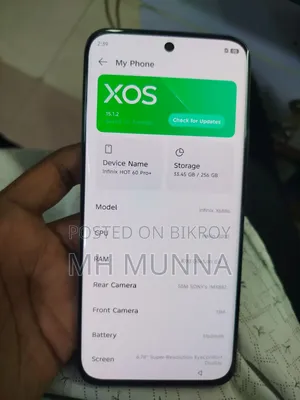 New Infinix Hot 60 Pro+ 128 GB Black