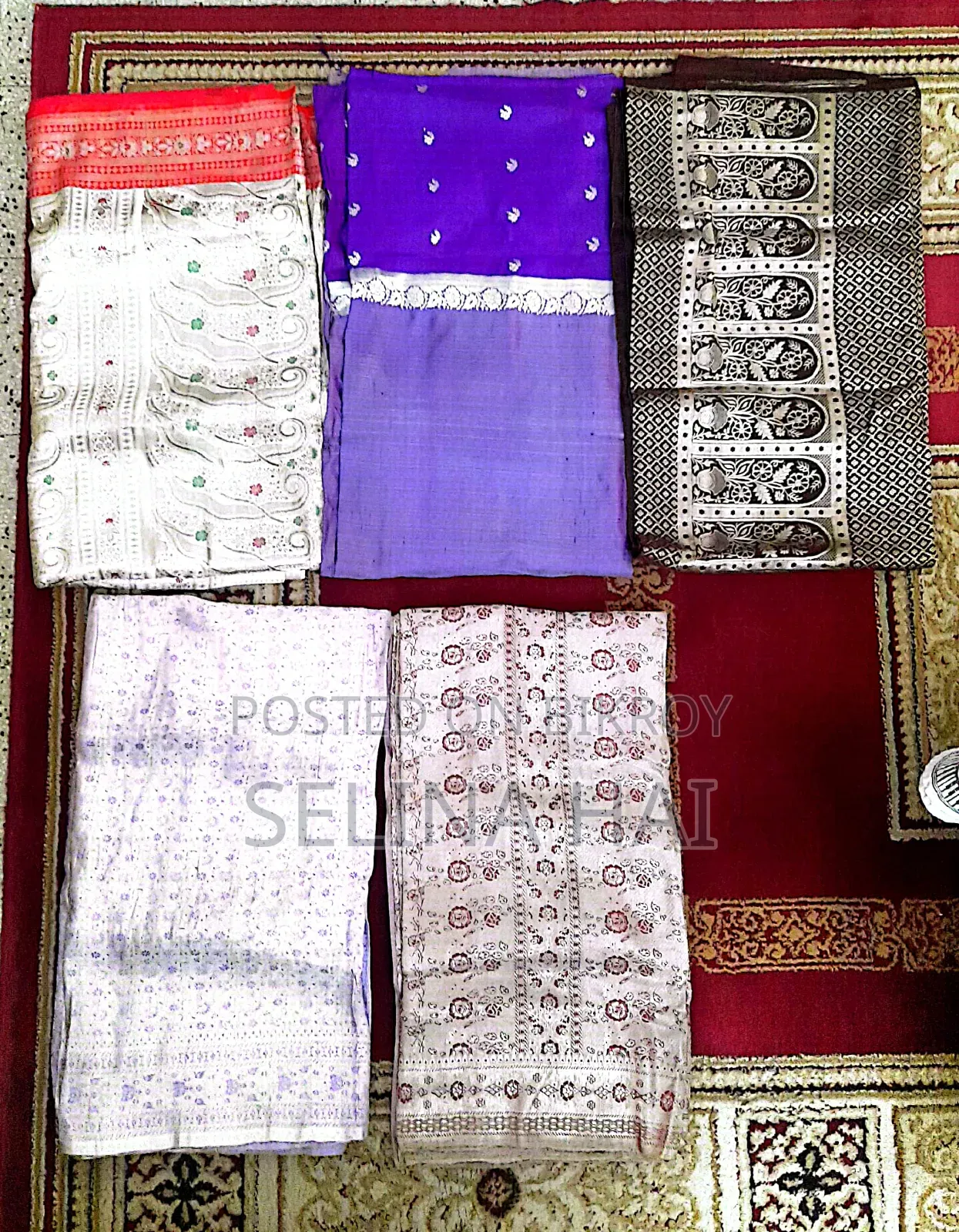 Used Katan Sarees and T-shirts