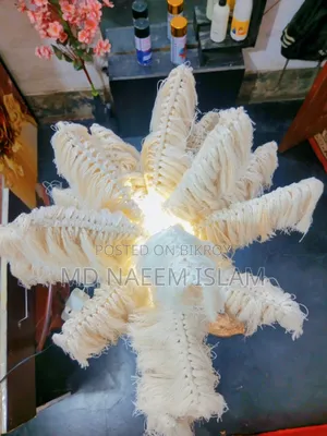 Macrame Tree Lamp!!