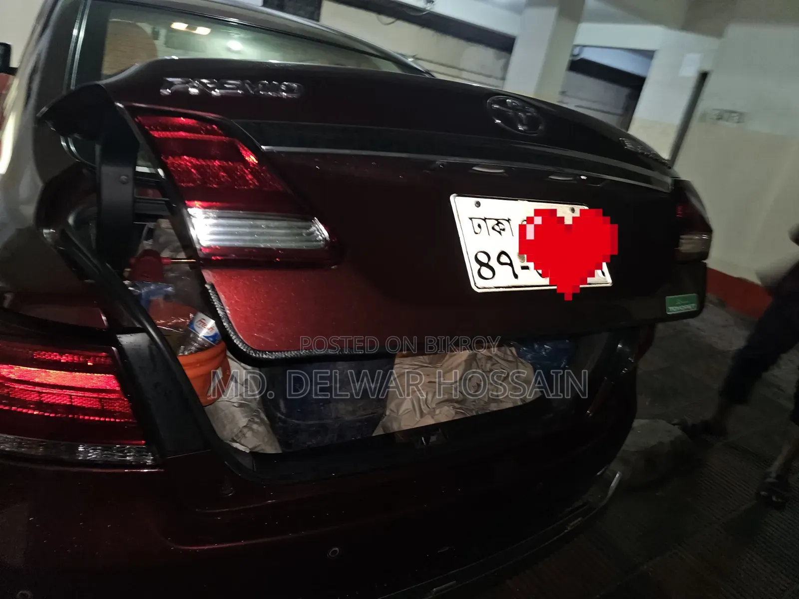 Toyota Premio 2018 Maroon