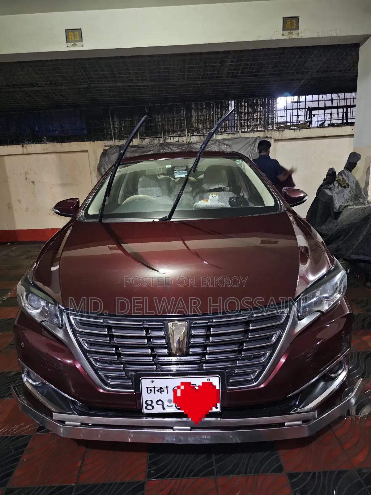 Toyota Premio 2018 Maroon