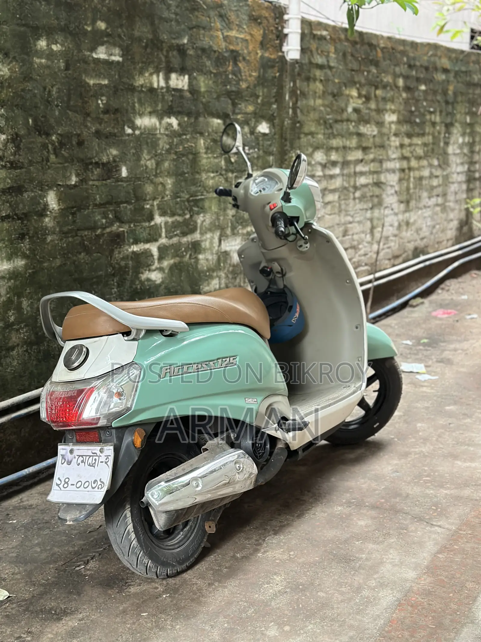 New Suzuki Access 125 FI CBS 2025 Blue