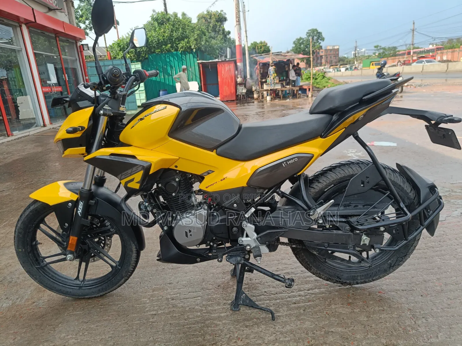 Hero Xtreme 125R 2025 Yellow