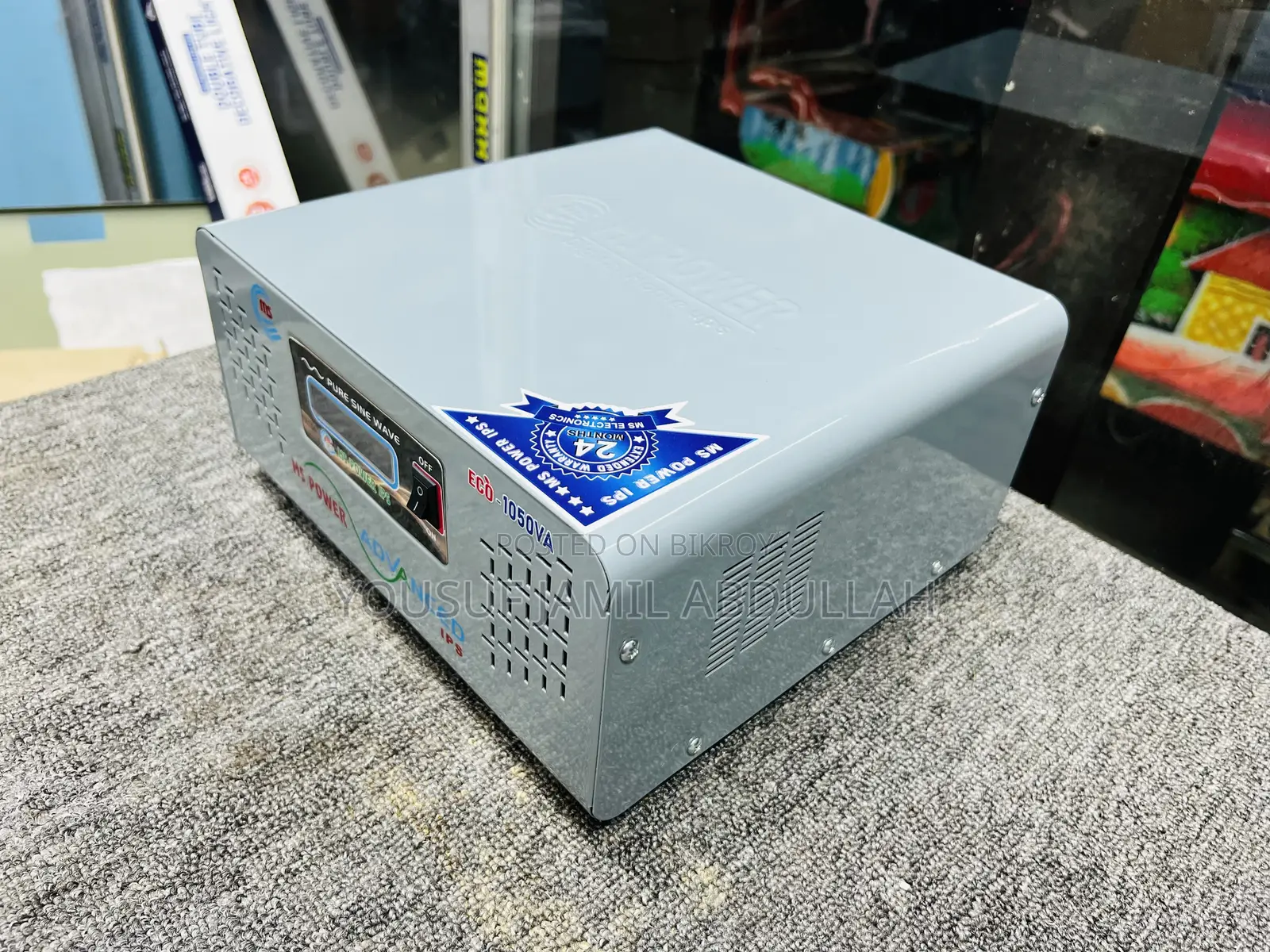 Ms Power 1050va Pure Sine Wave Ips/Ups – ৮০০ ওয়াট লোড ক্যাপাসিটি!