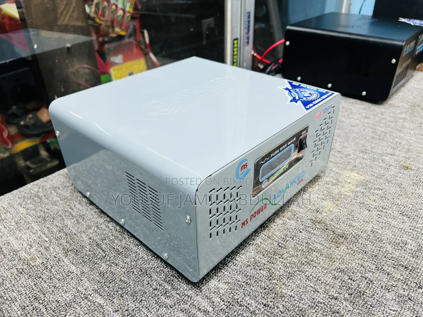 Ms Power 1050va Pure Sine Wave Ips/Ups – ৮০০ ওয়াট লোড ক্যাপাসিটি!
