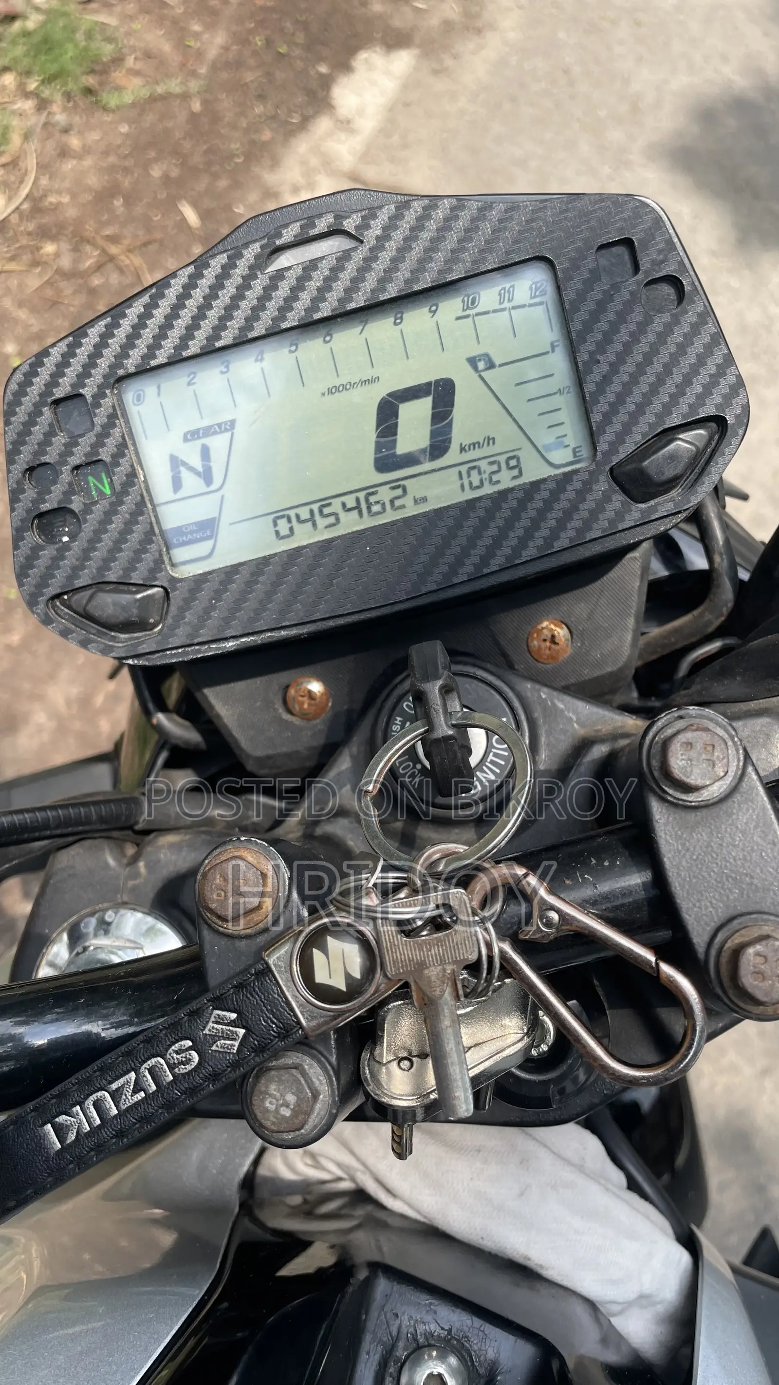 Suzuki Gixxer Monotone 2022 Brown