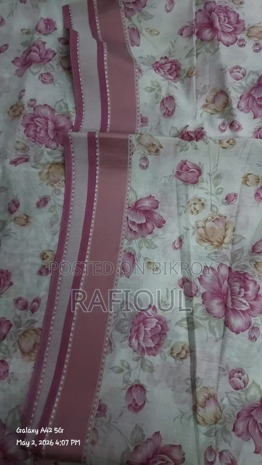 Floral Printed Saree – Stay Light, Comfortable, and Stylish!