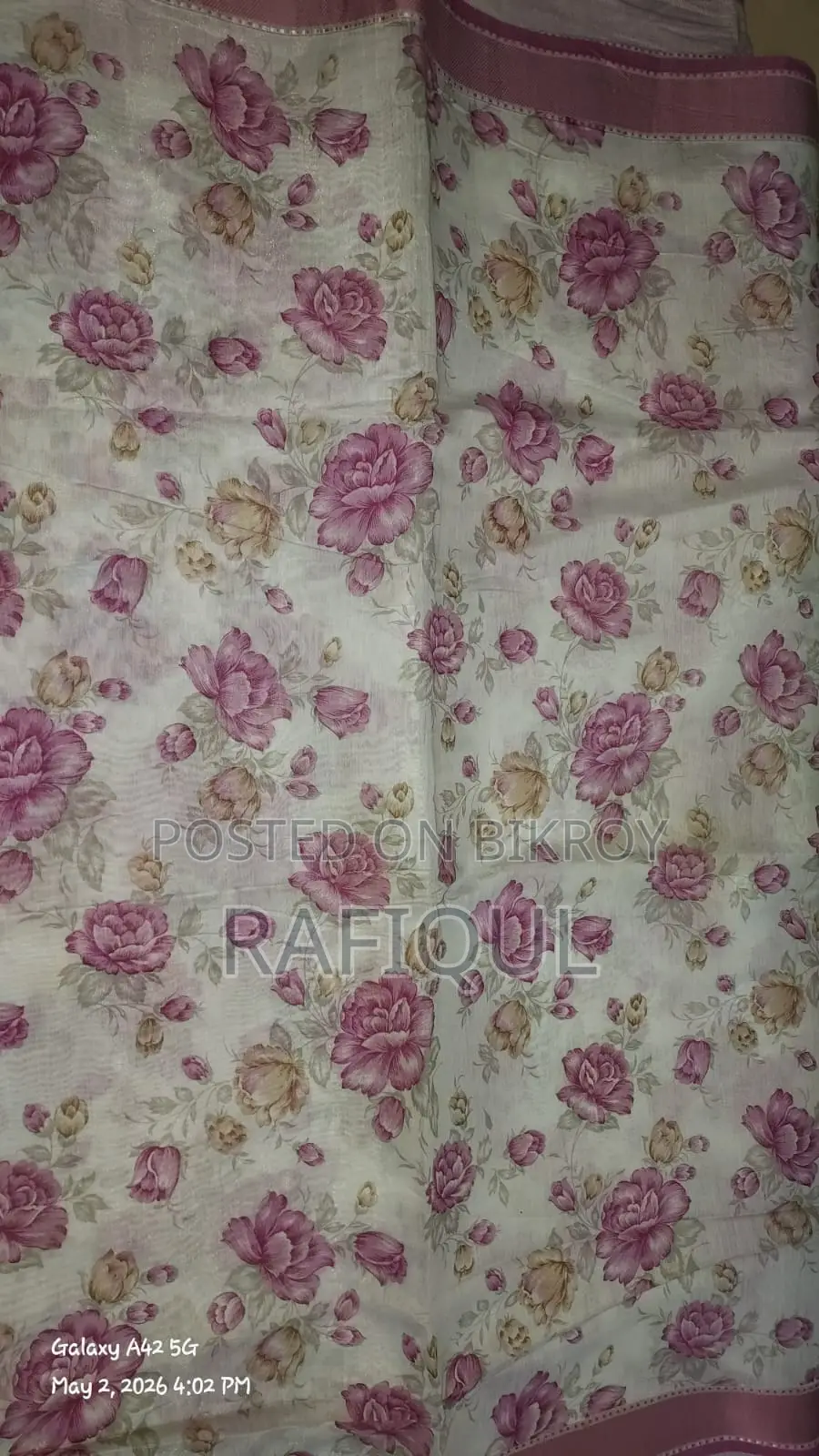Floral Printed Saree – Stay Light, Comfortable, and Stylish!