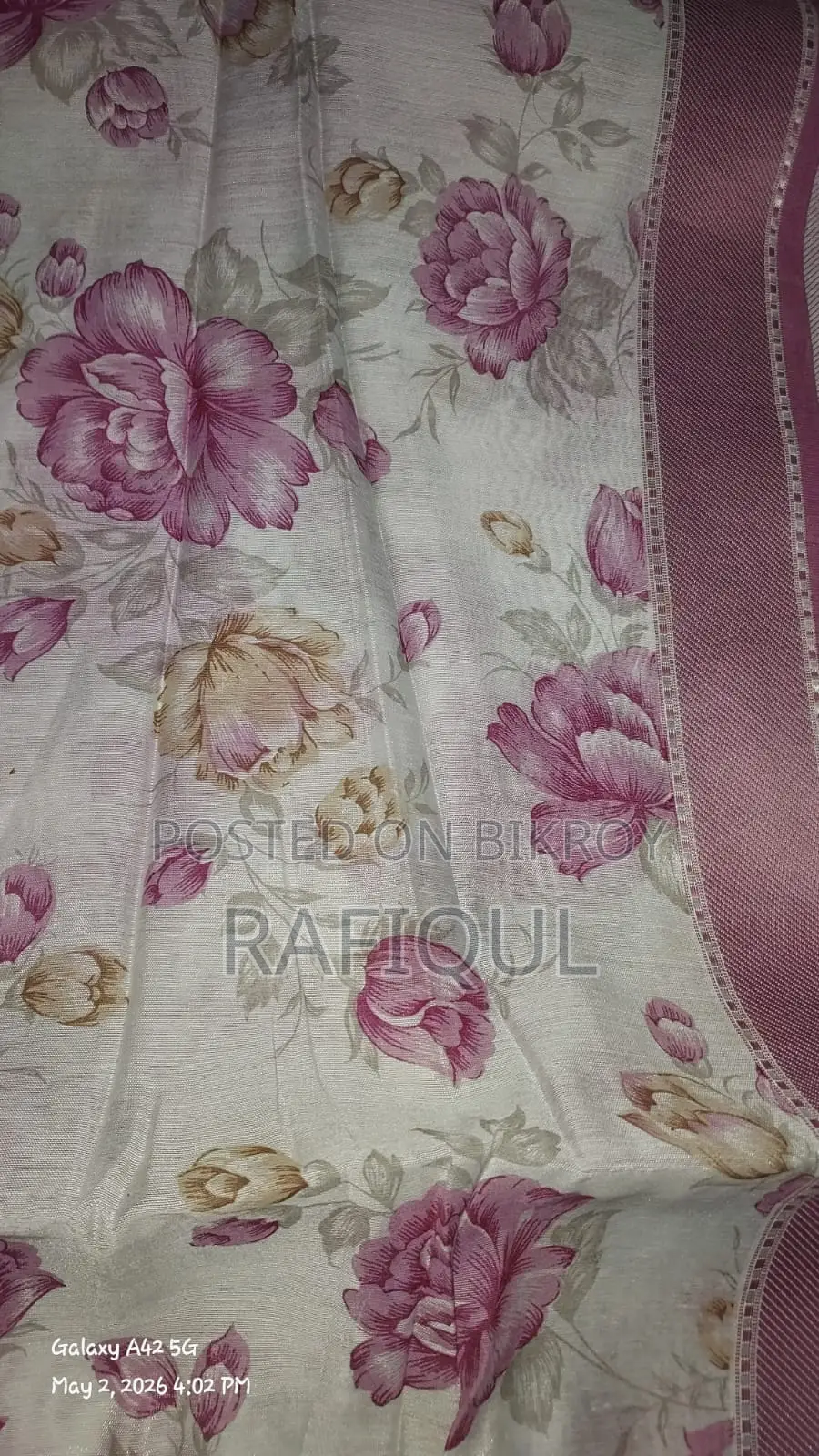 Floral Printed Saree – Stay Light, Comfortable, and Stylish!