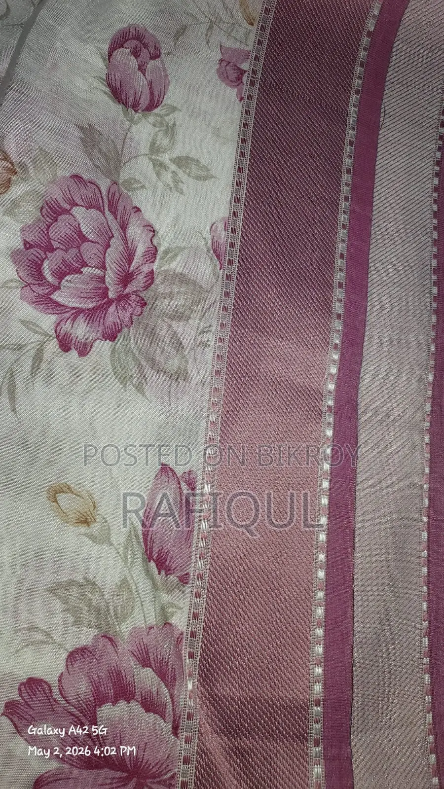Floral Printed Saree – Stay Light, Comfortable, and Stylish!