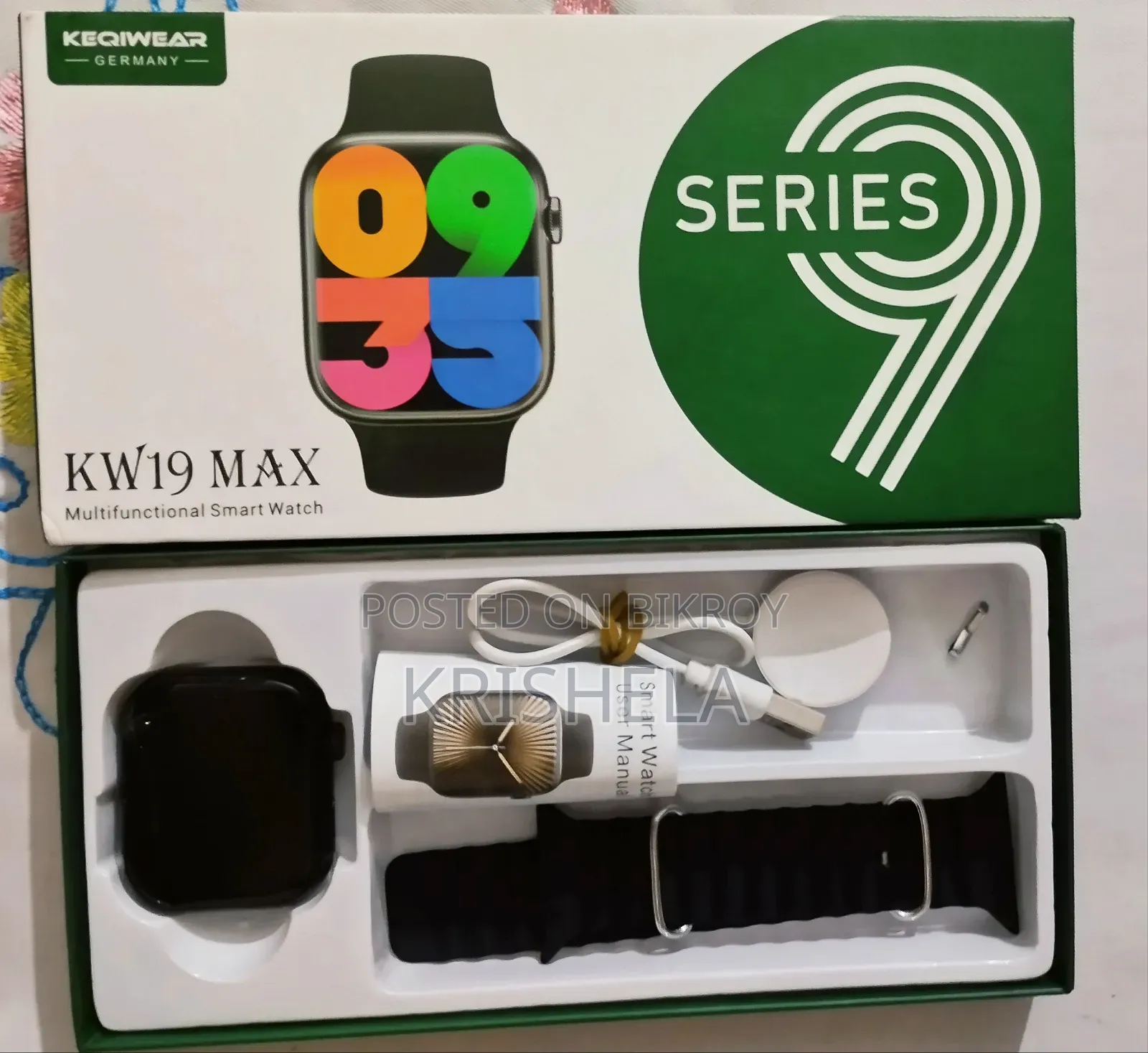 Kw 19 Max (Bluetooth Connect Smart Watch)