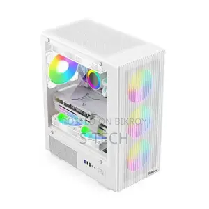 Pc Power Air X Mesh WH mATX Mid Tower Gaming Casing