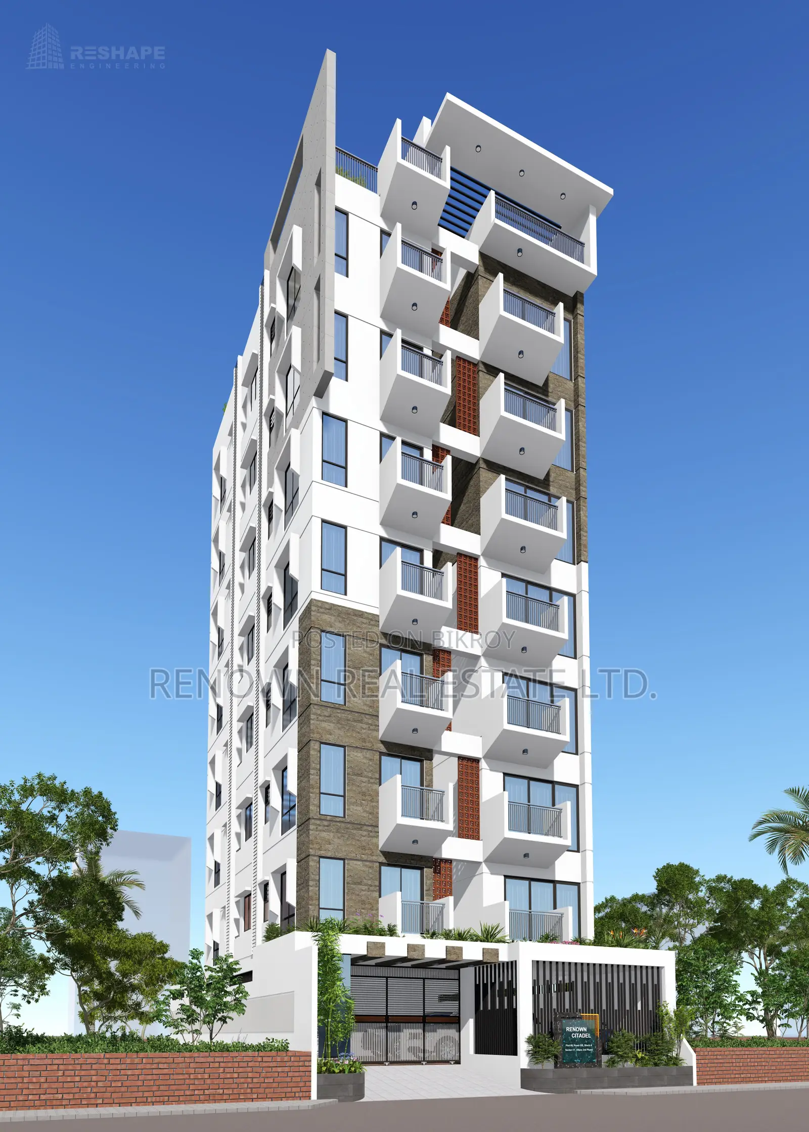 3-bedroom Apartment in Renown Real Estate, Uttara for Sale