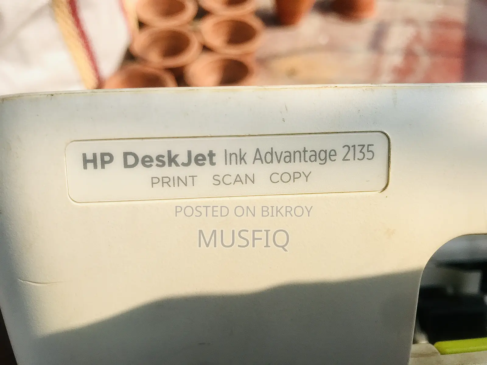 Hp Deskjet Ink Advantage 2135 All in One Printer