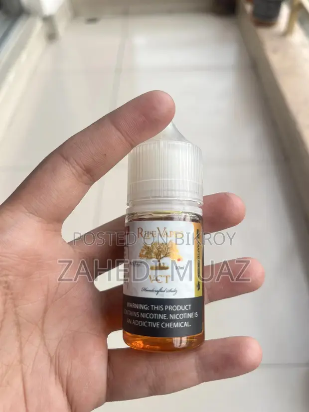 Vanilla Custard Tobacco Vape Juice for sale -  Price: BDT 1,300 on  bikroy.com [Badda]