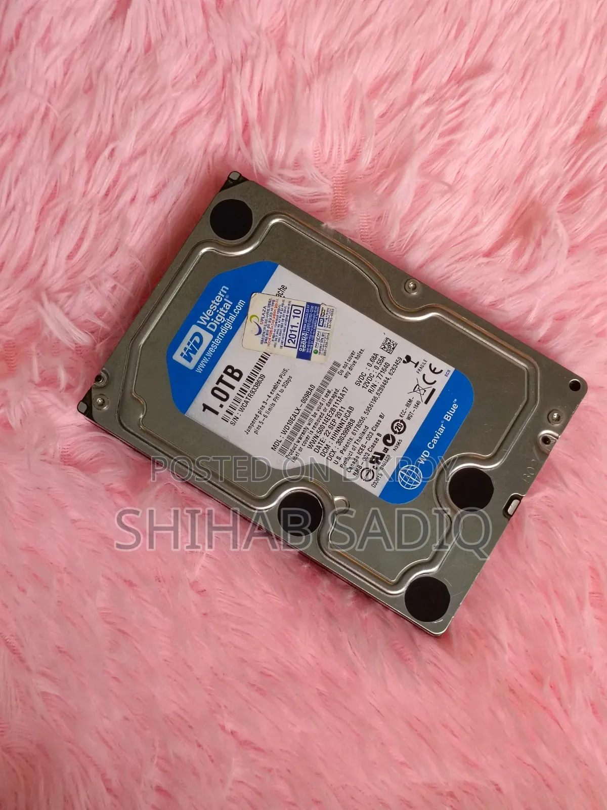 Western Digital 1TB HDD (Desktop)