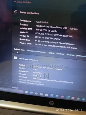 Laptop HP 8GB Intel Core I5 SSD 512GB