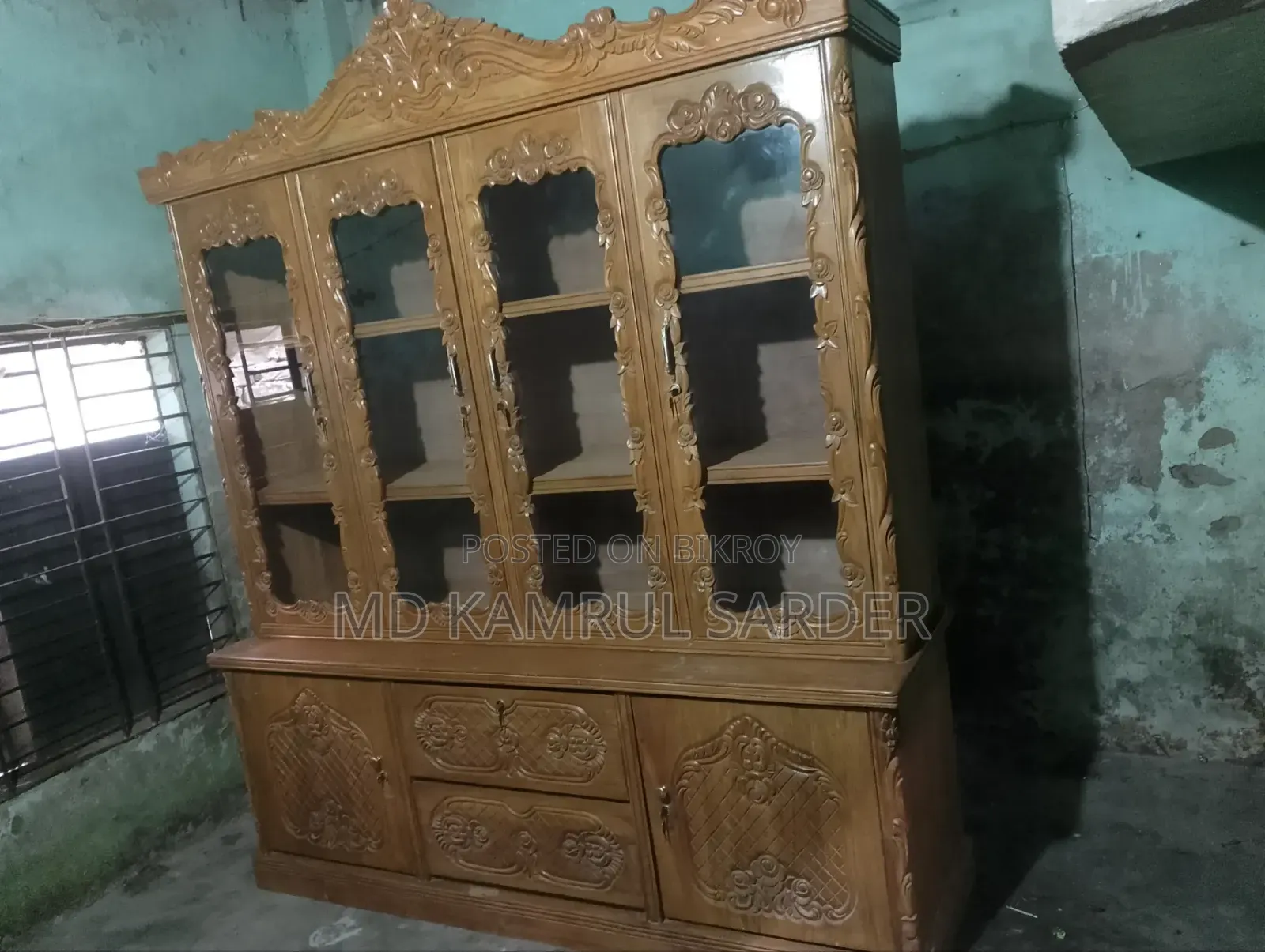 New 4-Door Cabinet for Sale - Lightly Used