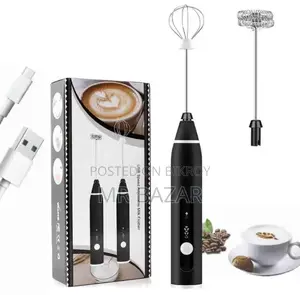 USB Rechargeable Milk Frother – Coffee Maker (Premium Quality)