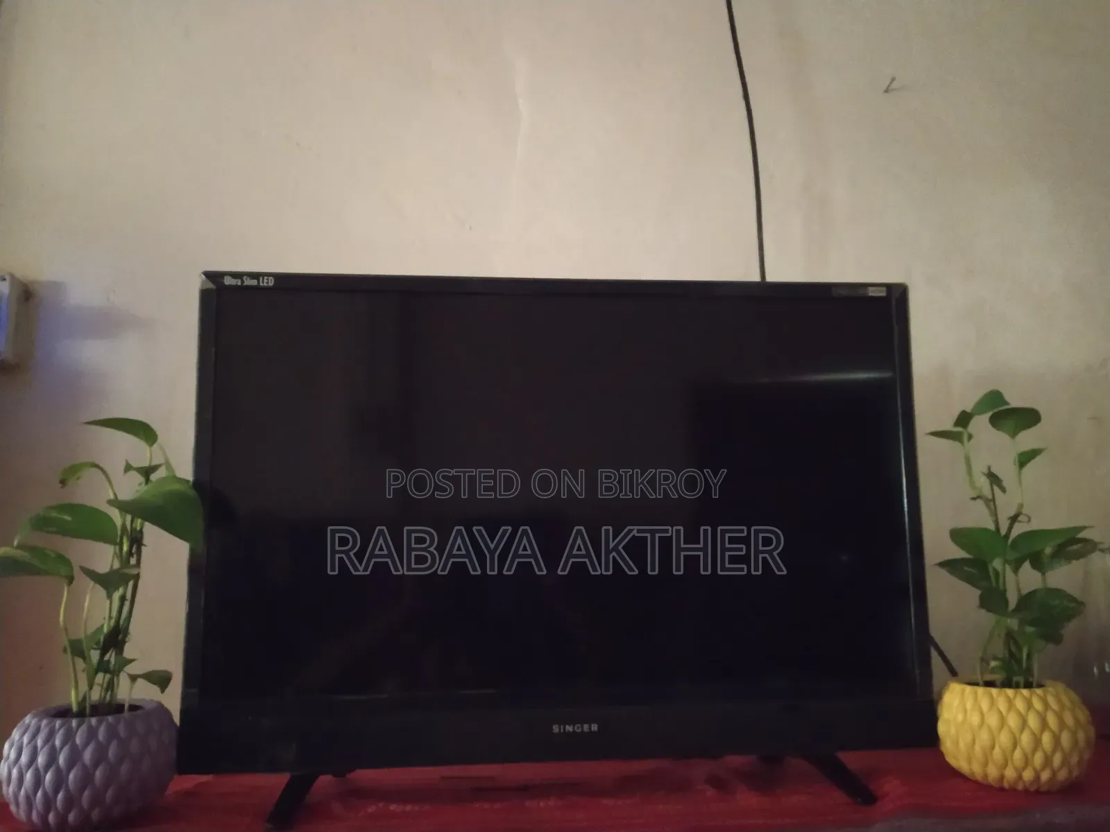 Singer LED TV
