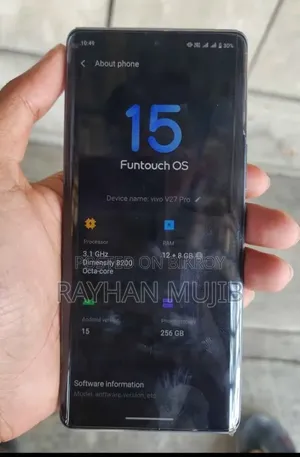 Vivo V27 Pro 256 GB Silver