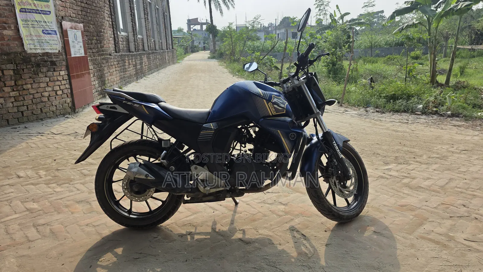 Yamaha FZ 2022 Blue