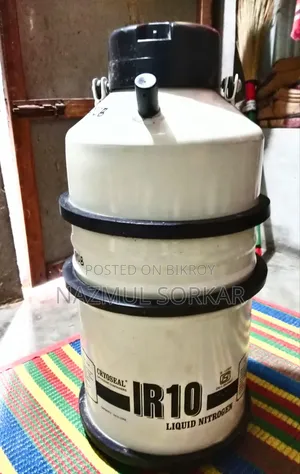10-Liter Liquid Nitrogen Can for Smoke Biscuit Business