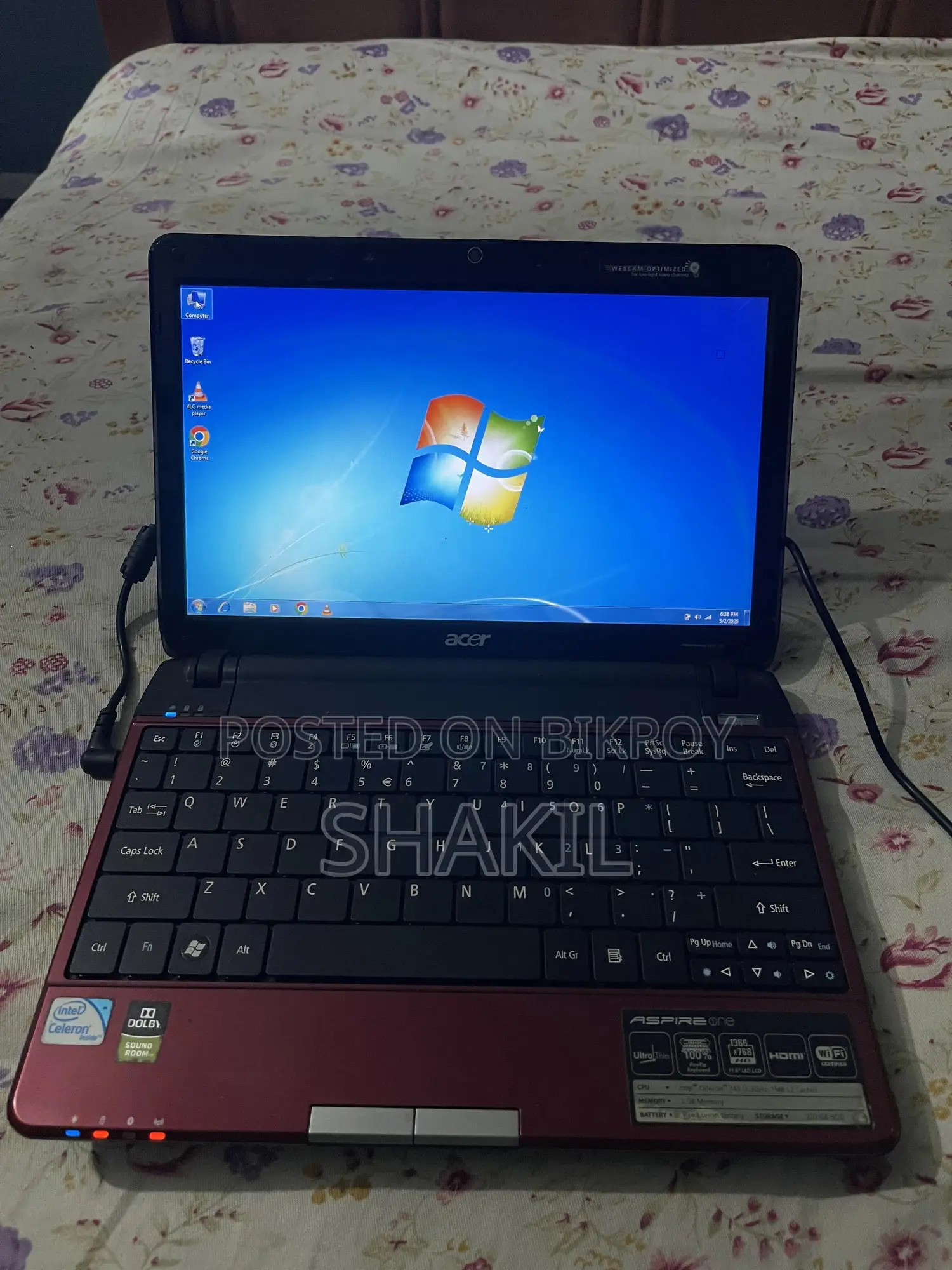 Laptop Acer Aspire 1 2GB HDD 320GB