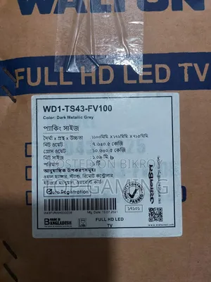 Walton TV Model Wd1-Ts43-Fv100