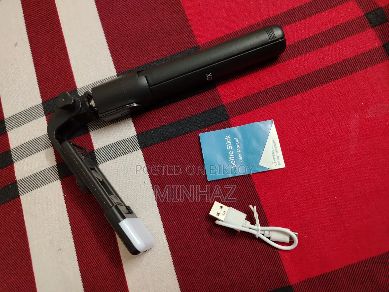 3in1 Bluetooth Remote Control Tripod Selfie Stick