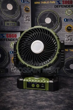 Defender Mini Table Fan (4000mah Battery)