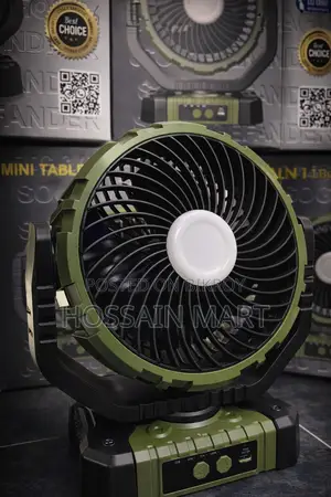 Defender Mini Table Fan (4000mah Battery)