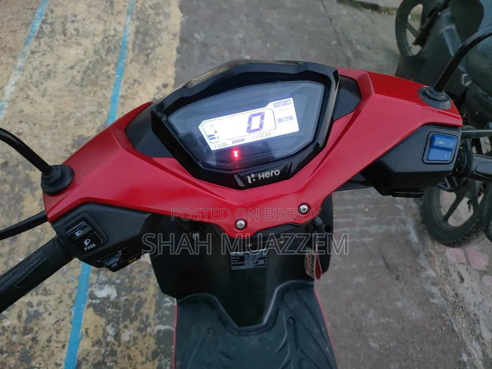 Hero Maestro Edge 110 2018 Red