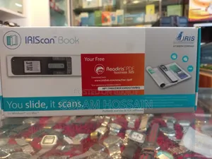 Iriscan Book You Slide, It Scans.