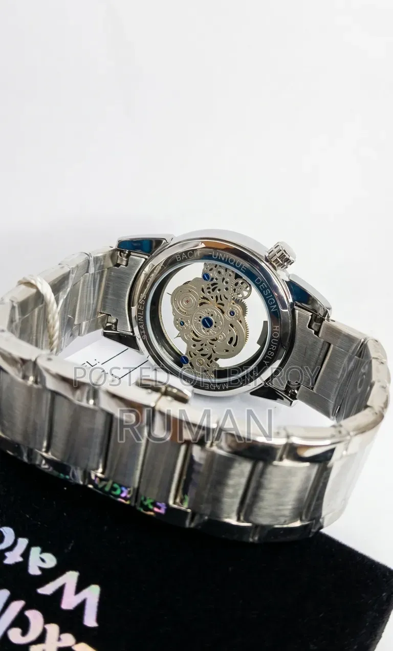 Free Delivery: Hoursly Skeleton Watch